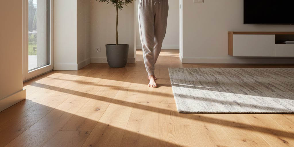 podłogi przyjazne ogrzewaniu podłogowemu